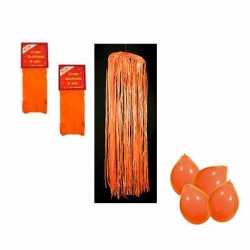 Oranje pakket brandveilig